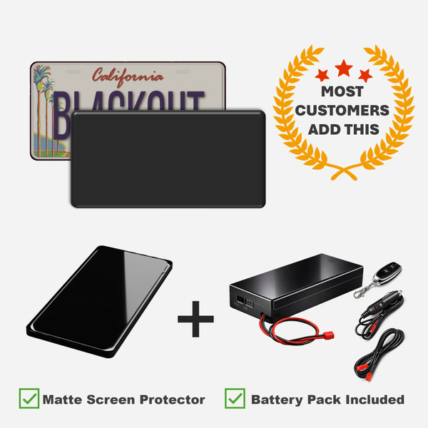 Motorcycle Setup Bundle: Battery Pack + Matte Film